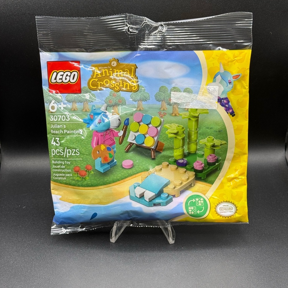 New/Sealed LEGO #30703 Animal Crossing - Julian's Beach Painting Polybag Set